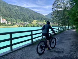 Lago Auronzo in bicicletta