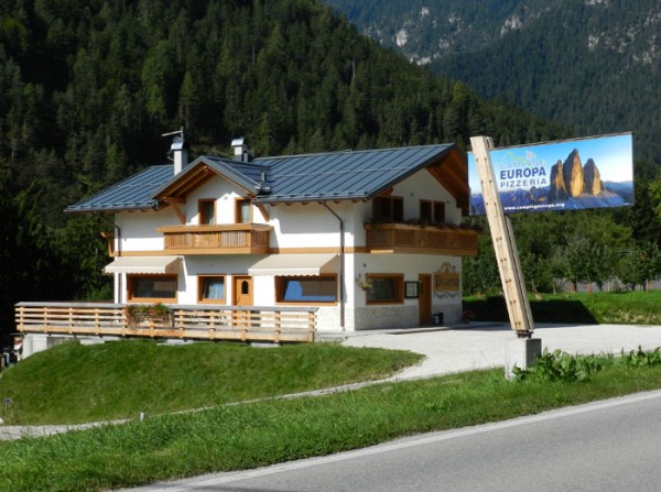 Camping Europa Pizzeria Auronzo di Cadore